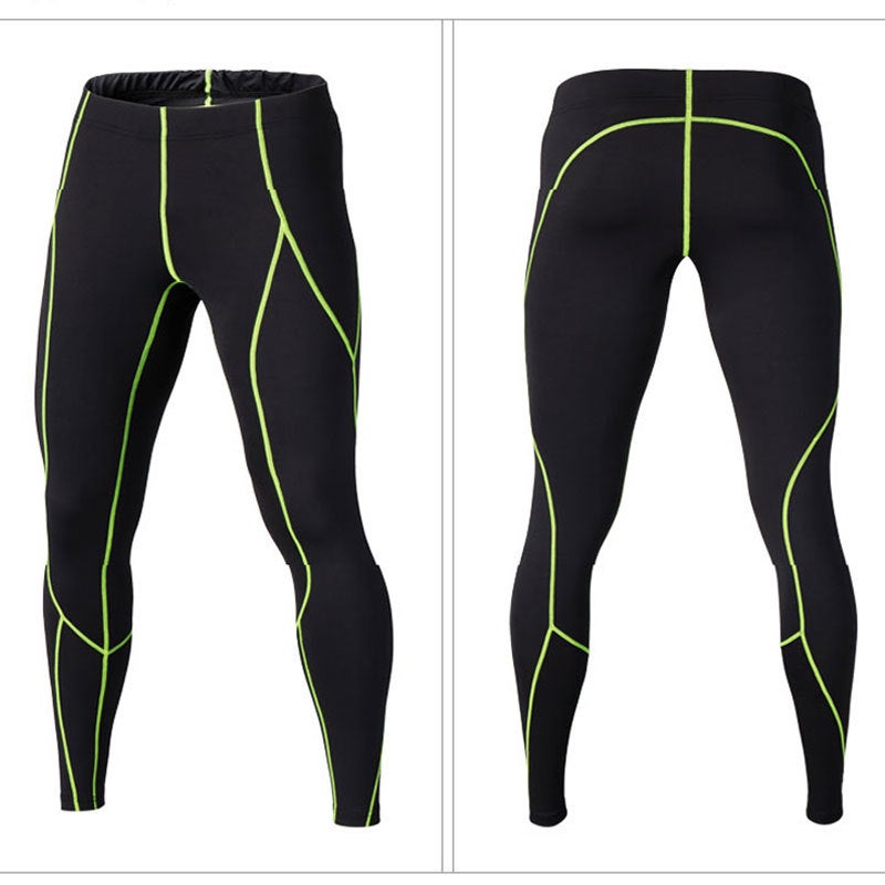 Children'S Tights Men'S Sports Fitness Pants Stretch Pants Basketball Foot Training Ball Leggings Quick-Drying Breathable Summer - Image 2